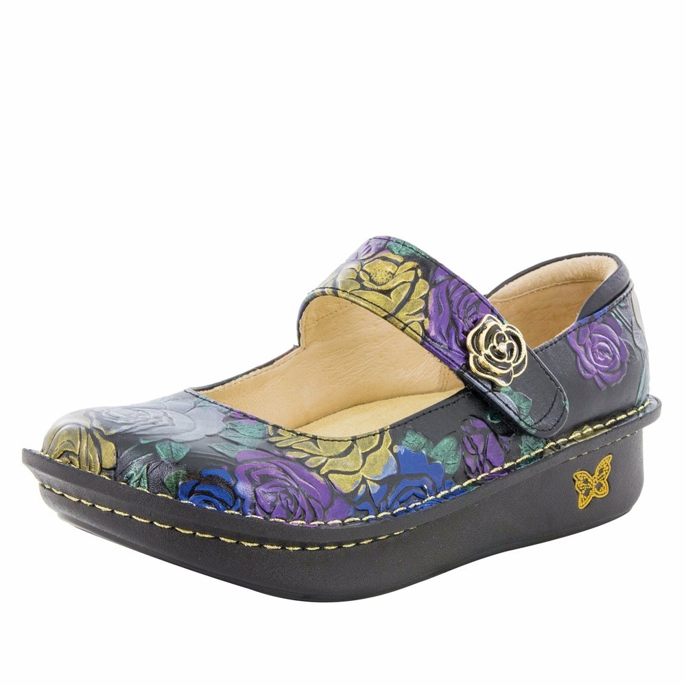 Purple Alegria Paloma Workwomanship Women\'s Mary Jane Shoes | 619IKOJAN