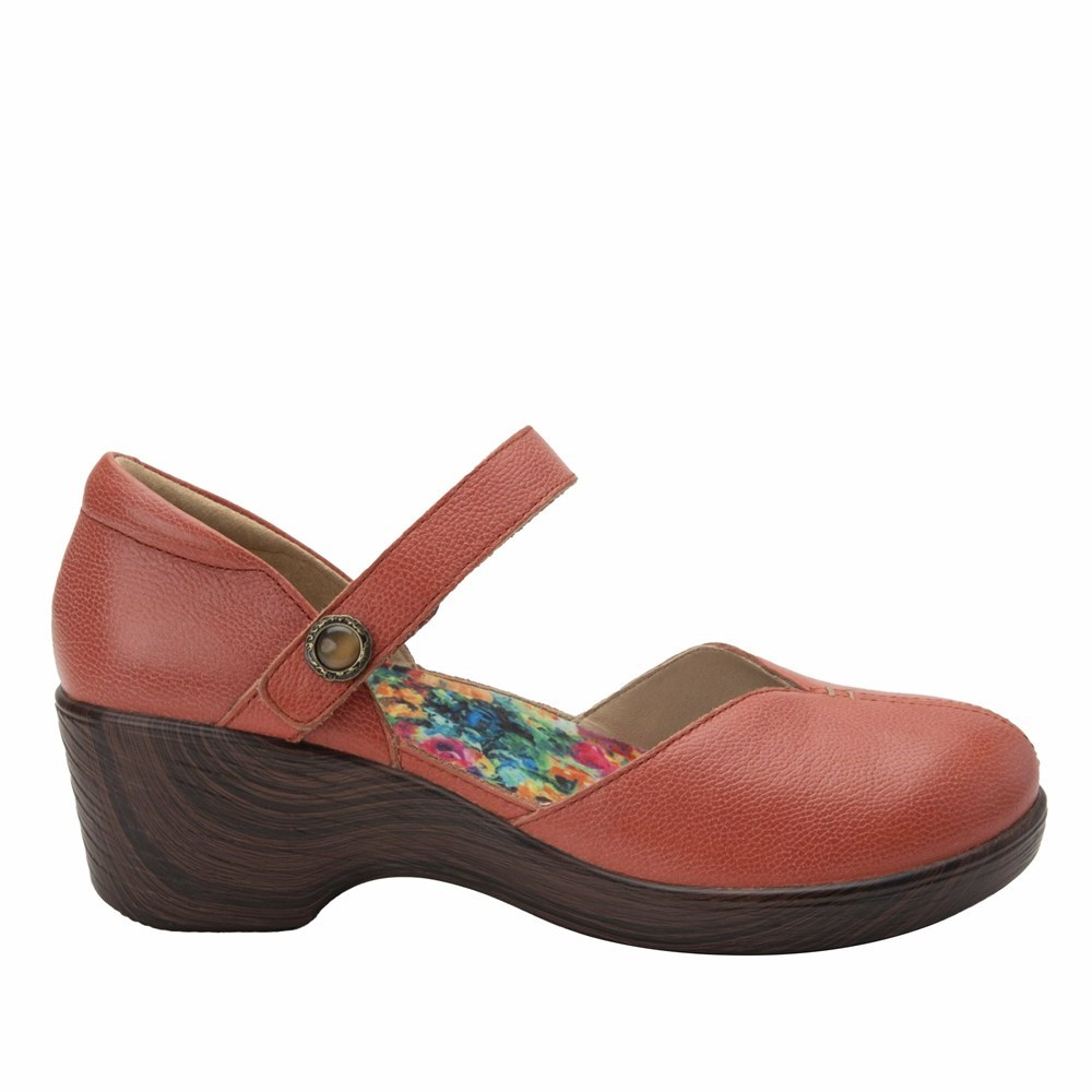 Red Alegria Celeste Aged Poppy Women's Mary Jane Shoes | 590BOESWQ