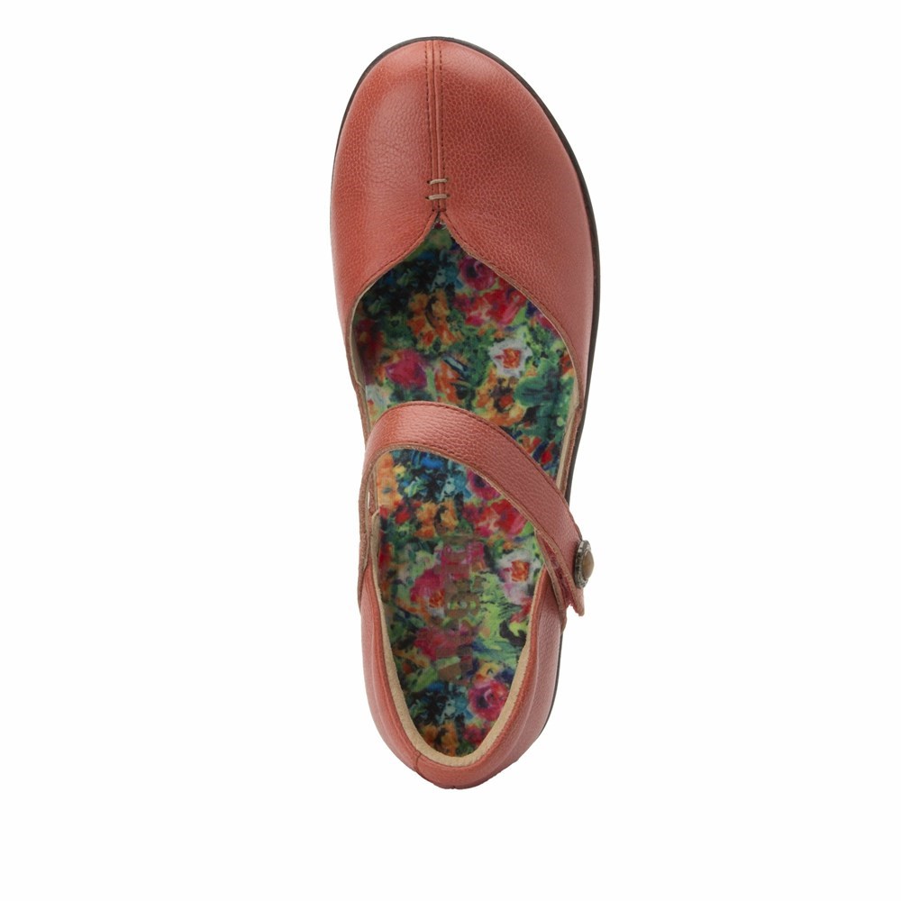 Red Alegria Celeste Aged Poppy Women's Mary Jane Shoes | 590BOESWQ