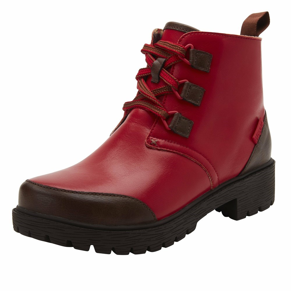 Red Alegria Cheri Ketchup Women\'s Boots | 076OYGXSR