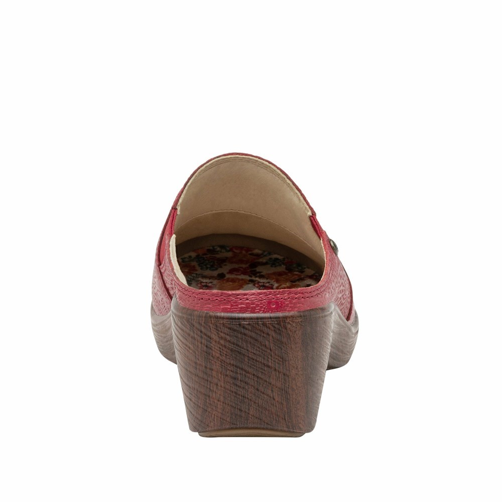 Red Alegria Sereniti Roman Candle Women's Clogs & Nursing Shoes | 726OQFYWM