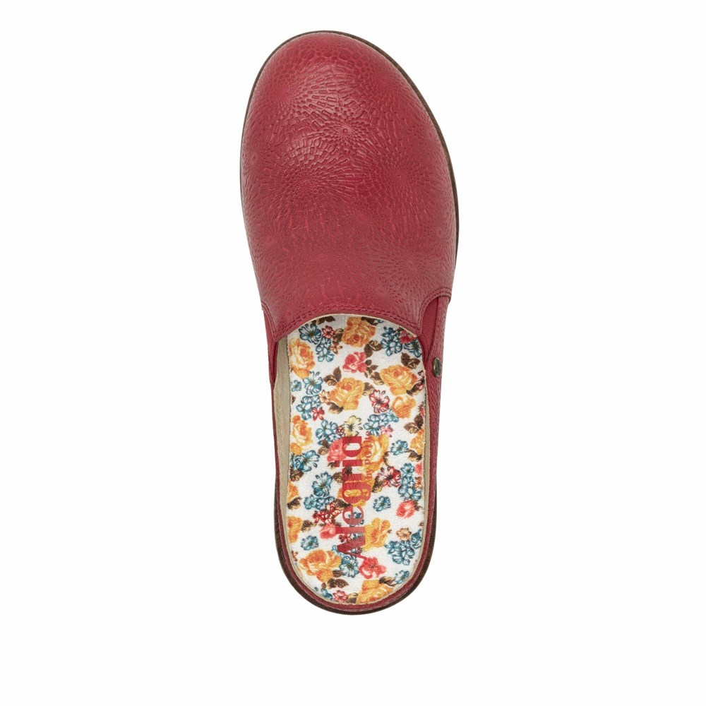 Red Alegria Sereniti Roman Candle Women's Clogs & Nursing Shoes | 726OQFYWM